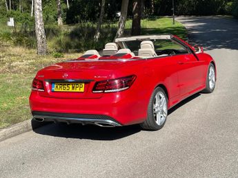 Mercedes-Benz E Class 2.1 E220 BlueTEC AMG Line Cabriolet G-Tronic+ Euro 6 (s/s) 2dr