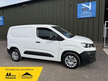 Peugeot Partner 1.5 BlueHDi 1000 Professional Premium Standard Panel Van SWB Eur