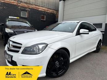 Mercedes C Class 2.1 C220 CDI BlueEfficiency AMG Sport G-Tronic+ Euro 5 (s/s) 2dr