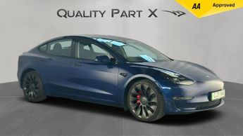 Tesla Model 3 (Dual Motor) Performance Auto 4WDE 4dr (Performance Upgrade)