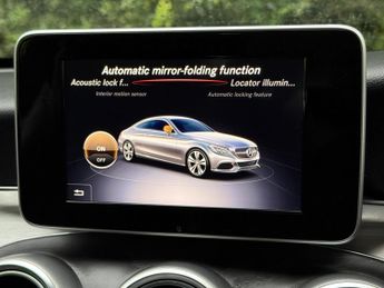 Mercedes-Benz C Class 2.0 C200 AMG Line G-Tronic+ Euro 6 (s/s) 2dr