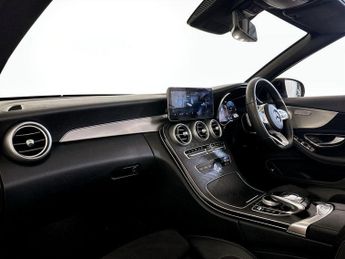 Mercedes-Benz C Class 2.0 C220d AMG Line (Premium) Cabriolet G-Tronic+ Euro 6 (s/s) 2d