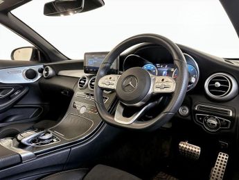 Mercedes-Benz C Class 2.0 C220d AMG Line (Premium) Cabriolet G-Tronic+ Euro 6 (s/s) 2d