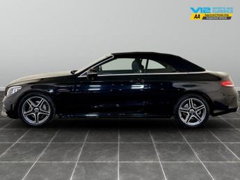 Mercedes-Benz C Class 2.0 C220d AMG Line (Premium) Cabriolet G-Tronic+ Euro 6 (s/s) 2d