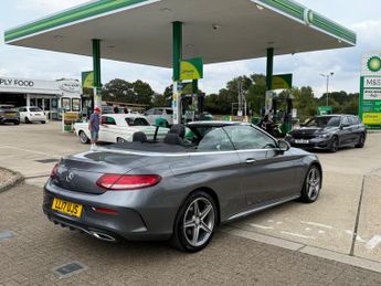 Mercedes-Benz C Class 2.1 C220d AMG Line Cabriolet 2dr Diesel G-Tronic+ Euro 6 (s/s) (