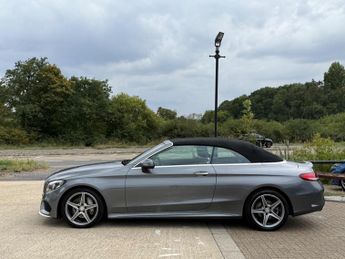 Mercedes-Benz C Class 2.1 C220d AMG Line Cabriolet 2dr Diesel G-Tronic+ Euro 6 (s/s) (