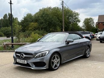 Mercedes-Benz C Class 2.1 C220d AMG Line Cabriolet 2dr Diesel G-Tronic+ Euro 6 (s/s) (