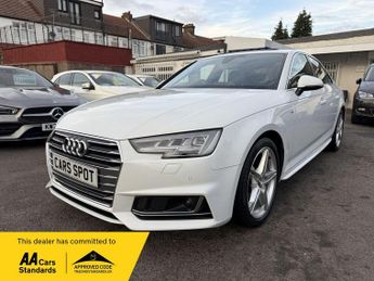 Audi A4 2.0 TFSI S line Saloon 4dr Petrol S Tronic Euro 6 (s/s) (190 ps)