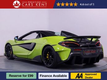 McLaren 600LT 3.8T V8 Spider 2dr Petrol SSG Euro 6 (s/s) (600 ps)