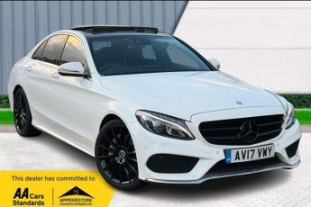 Mercedes-Benz C Class 2.1 C300dh AMG Line (Premium Plus) G-Tronic+ Euro 6 (s/s) 4dr