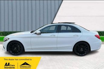 Mercedes-Benz C Class 2.1 C300dh AMG Line (Premium Plus) G-Tronic+ Euro 6 (s/s) 4dr