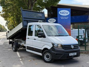 Volkswagen Crafter 2.0 TDI CR35 Startline Double Cab Tipper RWD LWB Euro 6 (s/s) 4d
