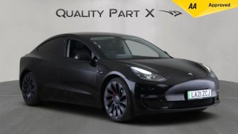 Tesla Model 3 (Dual Motor) Performance Auto 4WDE 4dr (Performance Upgrade)
