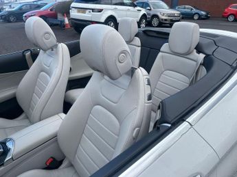 Mercedes-Benz C Class 2.0 C200 AMG Line Cabriolet G-Tronic+ Euro 6 (s/s) 2dr