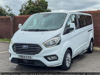 Ford Tourneo Custom 2.0 320 EcoBlue Titanium Minibus Double Cab 5dr Diesel Auto L2 E