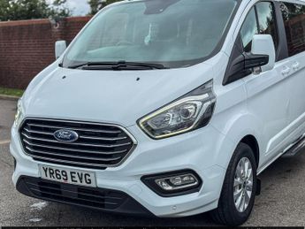 Ford Tourneo Custom 2.0 320 EcoBlue Titanium Minibus Double Cab 5dr Diesel Auto L2 E