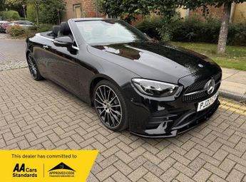 Mercedes E Class 2.0 E220d AMG Line Night Edition (Premium Plus) Cabriolet G-Tron