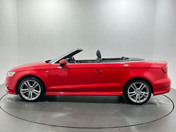 Audi A3 Cabriolet 1.8 TFSI S line S Tronic Euro 6 (s/s) 2dr