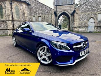 Mercedes C Class 2.1 C250d AMG Line (Premium Plus) G-Tronic+ Euro 6 (s/s) 2dr