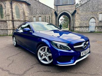 Mercedes-Benz C Class 2.1 C250d AMG Line (Premium Plus) G-Tronic+ Euro 6 (s/s) 2dr
