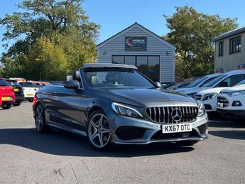 Mercedes C Class 2.1 C220d AMG Line Cabriolet G-Tronic+ Euro 6 (s/s) 2dr