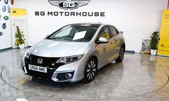HONDA CIVIC 1.8 i-VTEC SR Hatchback 5dr Petrol Auto Euro 6 (142 ps) +FREE 6 