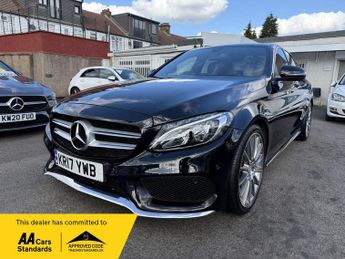 Mercedes C Class 2.1 C220d AMG Line G-Tronic+ Euro 6 (s/s) 4dr