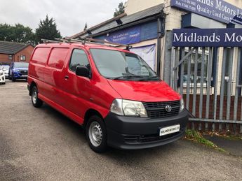 Toyota Hiace 2.5 300 D-4D RWD L2 H1 4dr
