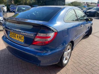 Mercedes-Benz C Class 1.8 C180 Kompressor SE Coupe 2dr Petrol Automatic (193 g/km, 143