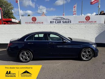 Mercedes C Class 2.0 C220d AMG Line (Premium Plus) G-Tronic+ Euro 6 (s/s) 4dr