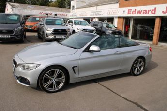 BMW 4 Series 2.0 420d Sport Convertible 2dr Diesel Auto Euro 6 (s/s) (184 ps)
