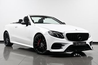 Mercedes E Class 2.0 E220d AMG Line (Premium) Cabriolet G-Tronic+ Euro 6 (s/s) 2d
