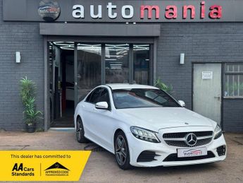 Mercedes C Class 1.5 C200 MHEV EQ Boost AMG Line Saloon 4dr Petrol G-Tronic+ Euro