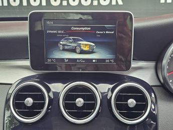 Mercedes-Benz C Class 2.0 C200 Sport (Premium) 7G-Tronic+ Euro 6 (s/s) 4dr
