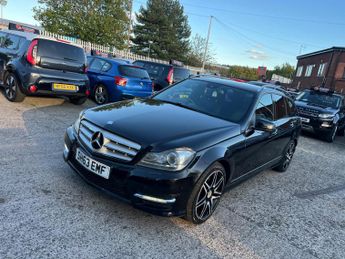 Mercedes-Benz C Class 2.1 C220 CDI AMG Sport Plus G-Tronic+ Euro 5 (s/s) 5dr