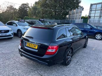 Mercedes-Benz C Class 2.1 C220 CDI AMG Sport Plus G-Tronic+ Euro 5 (s/s) 5dr