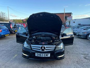 Mercedes-Benz C Class 2.1 C220 CDI AMG Sport Plus G-Tronic+ Euro 5 (s/s) 5dr