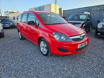 Vauxhall Zafira 1.6 16V Exclusiv Euro 5 5dr