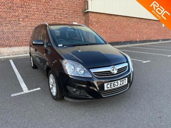 Vauxhall Zafira 1.6 16V Design Euro 5 5dr (SNav)