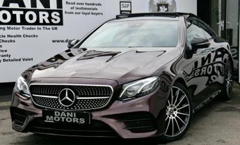 Mercedes-Benz E Class 2.0 E220d AMG Line (Premium Plus) Coupe 2dr Diesel G-Tronic+ Eur