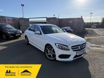 Mercedes C Class 2.1 C220d AMG Line G-Tronic+ Euro 6 (s/s) 4dr