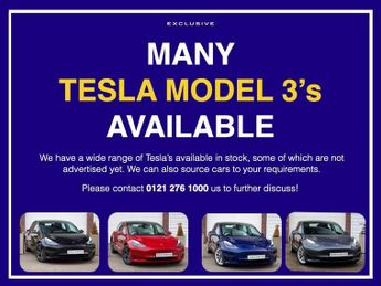 Tesla Model 3 (Dual Motor) Performance Auto 4WDE 4dr (Performance Upgrade)