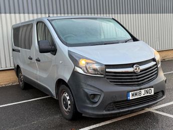 Vauxhall Vivaro 1.6 CDTi 2900 BiTurbo ecoTEC Crew Van L1 H1 Euro 6 (s/s) 5dr (6 