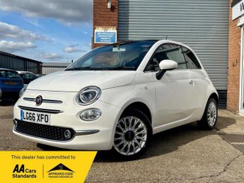 Fiat 500 1.2 Lounge Euro 6 (s/s) 3dr
