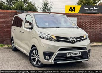 Toyota Proace 2.0D Family Medium MPV 5dr Diesel Auto MWB Euro 6 (s/s) (8 Seat)