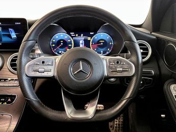 Mercedes-Benz C Class 2.0 C300d AMG Line Edition (Premium) G-Tronic+ Euro 6 (s/s) 4dr
