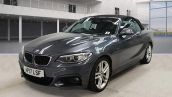 BMW 2 Series 2.0 218d M Sport Convertible 2dr Diesel Auto Euro 6 (s/s) (150 p