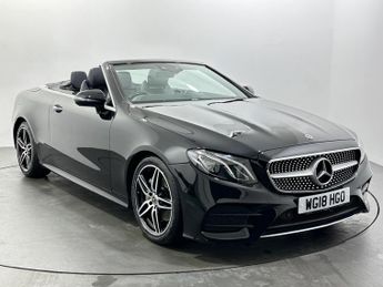 Mercedes E Class 2.0 E220d AMG Line (Premium) Cabriolet G-Tronic+ Euro 6 (s/s) 2d