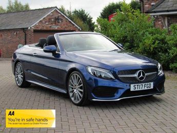 Mercedes C Class 2.1 C220d AMG Line Cabriolet G-Tronic+ Euro 6 (s/s) 2dr