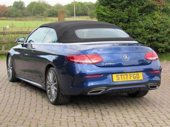 Mercedes-Benz C Class 2.1 C220d AMG Line Cabriolet G-Tronic+ Euro 6 (s/s) 2dr